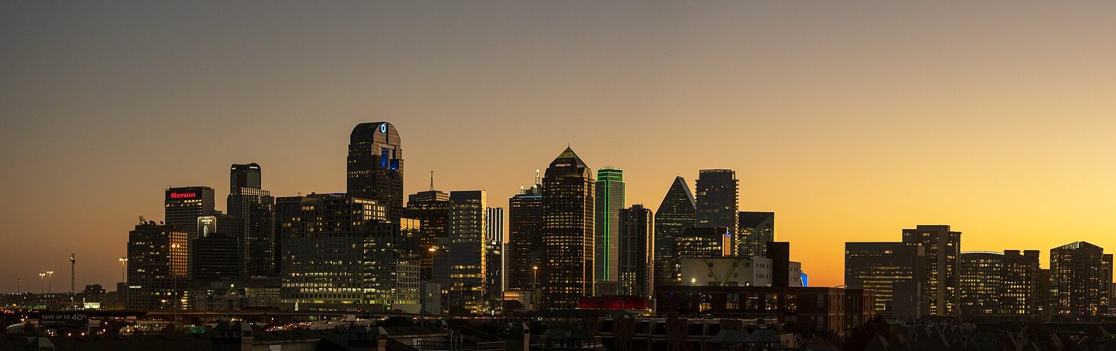Downtown Dallas skyline